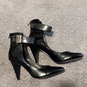 Kelsi Dagger high heel leather shoes with ankle strap 8.5